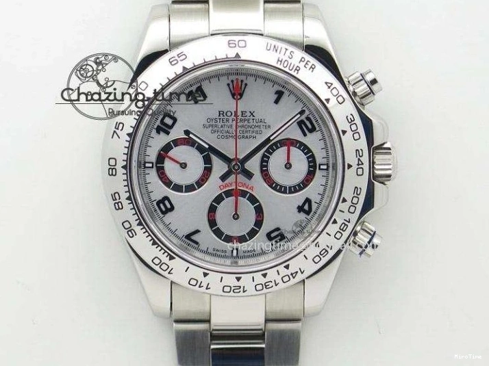 MiroTime 0330 Daytona 116520 RG UBF Best Edition Ice Blue MOP Crystal Markers Dial on RG Bracelet A Classic 2941